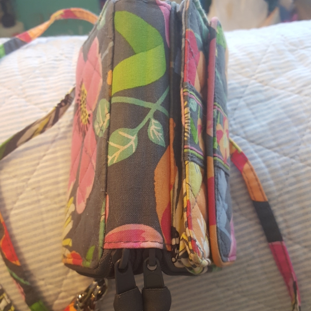 Vera Bradley Wallet On String W/Strap - image 3